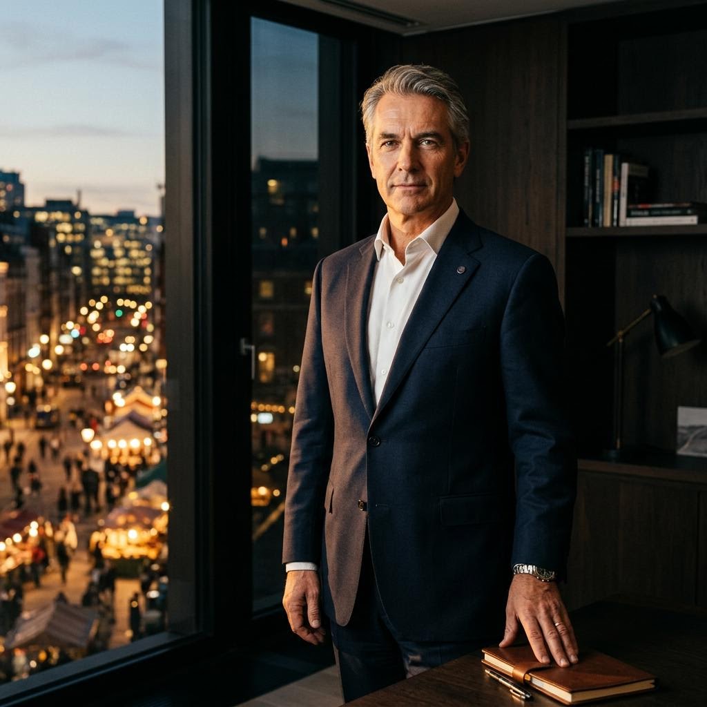 Luc Van den Berghe, ondernemer uit Gent